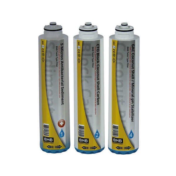 Pre and Post Filters for BMB-10, BMB-20 and BMB Nano-RO (Filters 1, 2 and 4) - Hommix UK