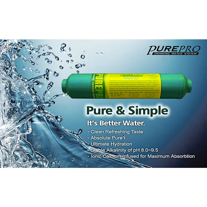 Pure-Pro Post Carbon and Alkaline Water Filter Cartridges - Hommix UK