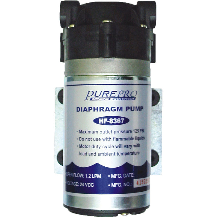 Pure-Pro Diaphragm Booster Pump 50GPD~75GPD (HF-8367) for Reverse Osmosis Systems - Hommix UK
