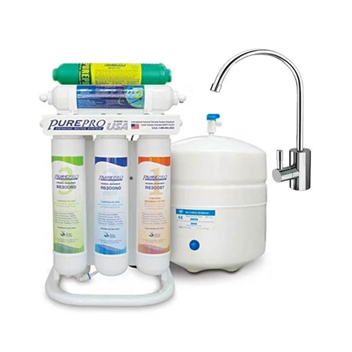 Pure-Pro ERS-106 +Alkaline 6-Stage RO Drinking Water Filter System - Hommix UK