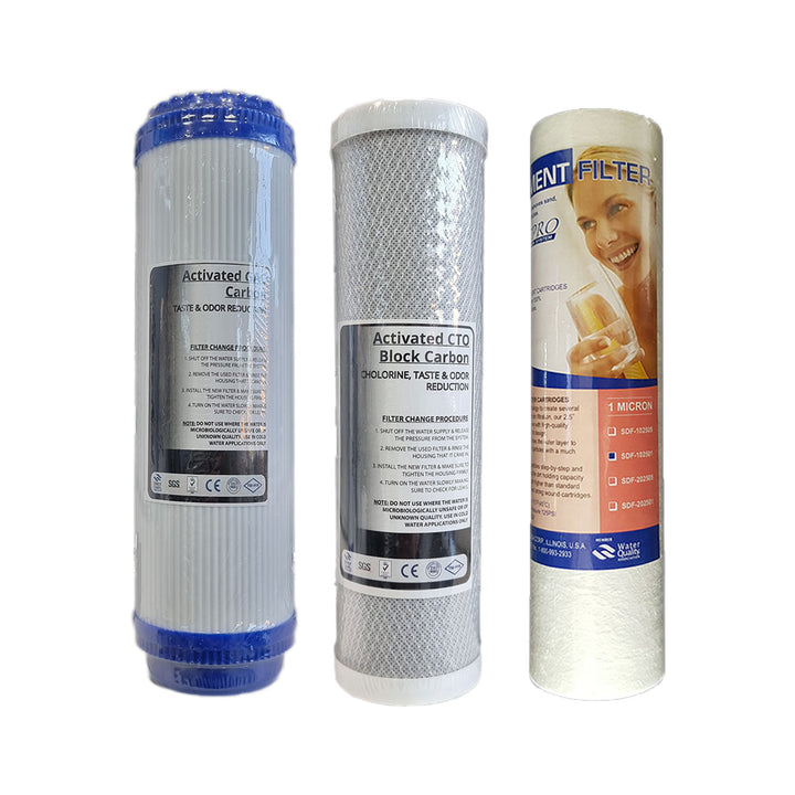 Replacement Pre-Filters for RO Systems (Sediment, GAC & Block Carbon) - Hommix UK
