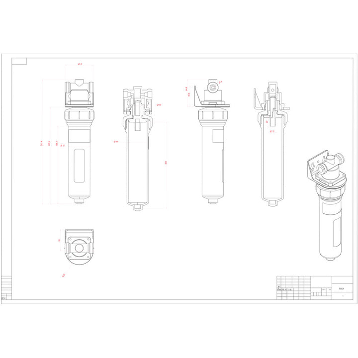 Replacement Carbon Water Filter for Hommix KT Venosa / Sorrento - Hommix UK