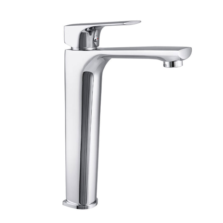 Rubineta Modena-18/D Tall Contemporary Chrome Basin Tap - Hommix UK