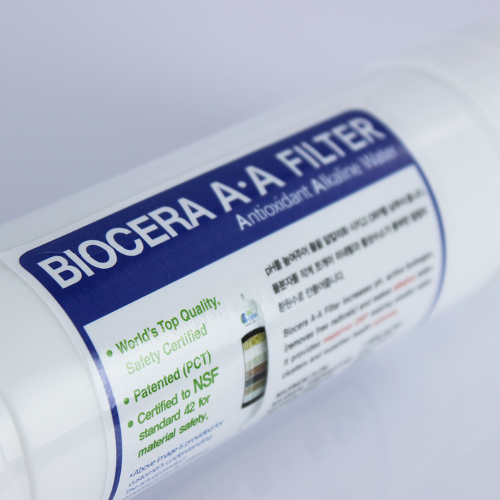Biocera A.A Filter 10" (Antioxidant Alkaline) - Hommix UK