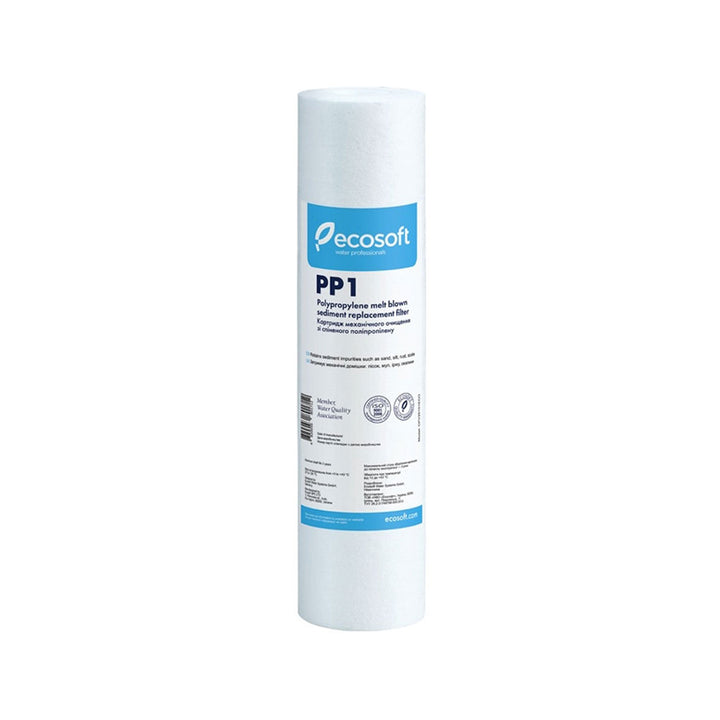 Ecosoft 2.5" × 10" 1 Micron Melt Blown Sediment Replacement Filter (PP1) - Hommix UK