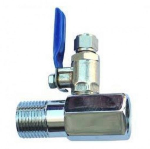 RO 1/2″ Feed In Valve for 1/4″ - Hommix UK